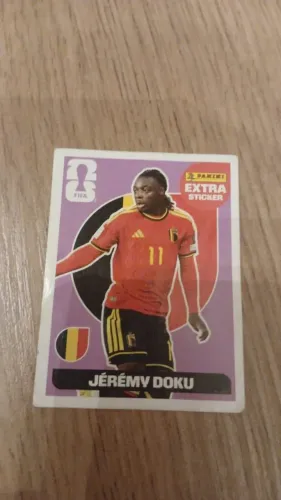 Figurinha Legend Jerémy Doku Bordô