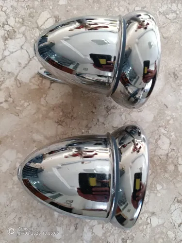 Par de retrovisores modelo bala