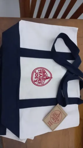 Bolsa Ecobag Trader Joe's De Lona Canvas Tote Bag Original