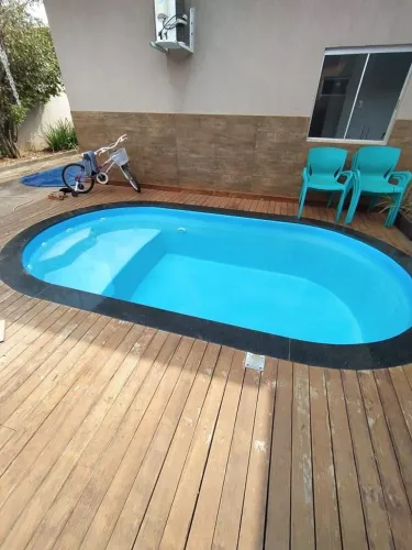 Piscina de fibra 6 metros