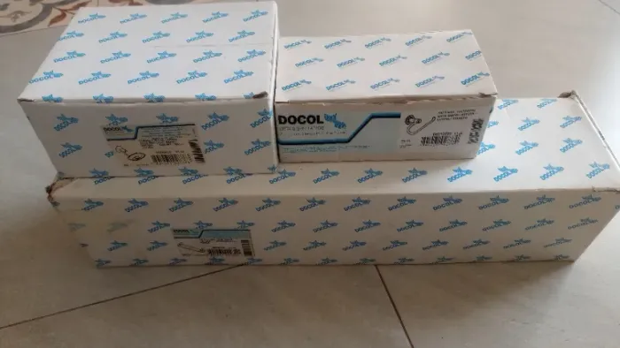 KIT PARA BANHEIRO DOCOL = NOVO NA CAIXA