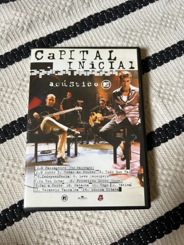 DVD Capital Inicial Acústico MTV