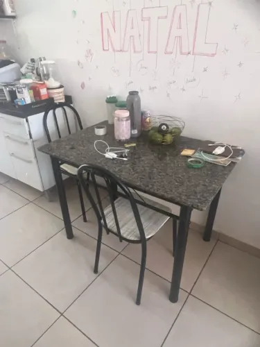 Mesa pedra de mármore