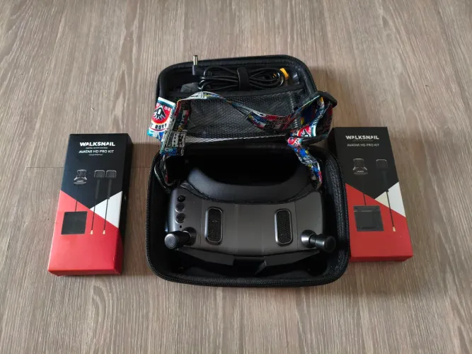 Goggles walsknail X + 2 vtx HD pro