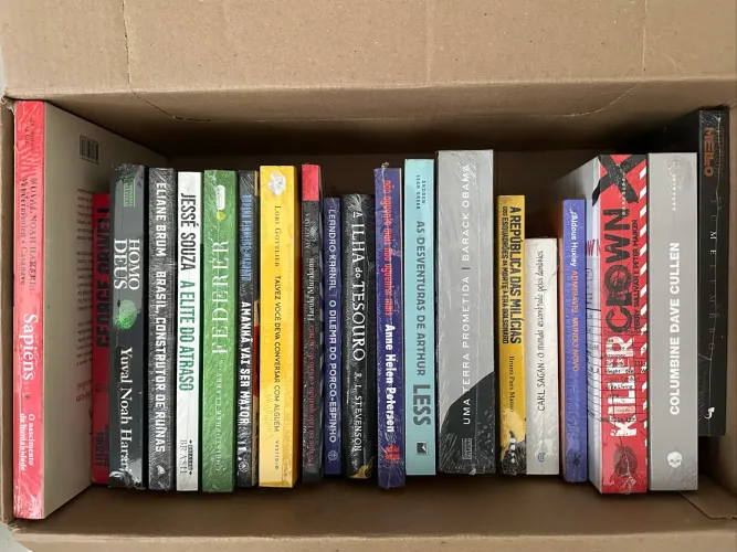 Pacote 20 livros LACRADOS