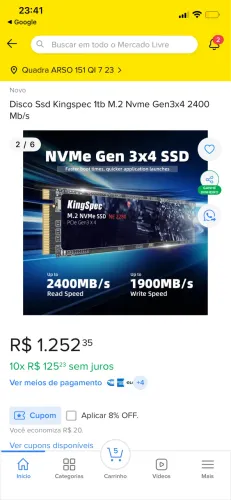 SSD NVME 1TB