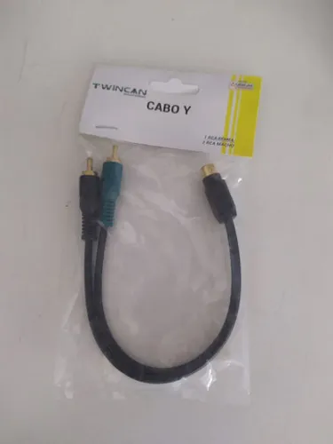 Cabo Y. C/ 1 RCA fêmea,2 RCA Macho. R$ 20,00. Instalado.