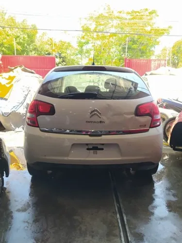 Sucata Citroen C3 Tendance 2013 Branco Disponível Para Retirada de Peças