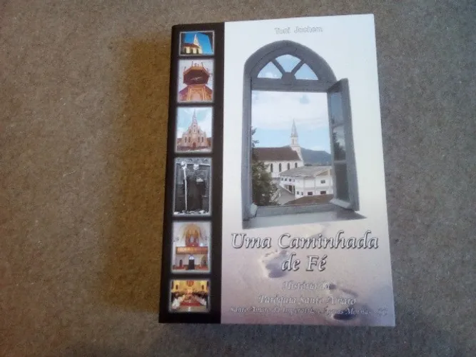 livro historia paroquia santo amaro, aguas mornas  