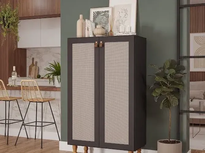 DECORE SEU AMBIENTE COM ESTILO E QUALIDADE ARMARIO MULTIFUNCIONAL!!! P234