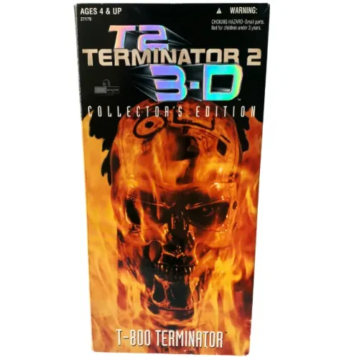 Boneco T2 Terminator 2 3D Collectors Edition - Raridade