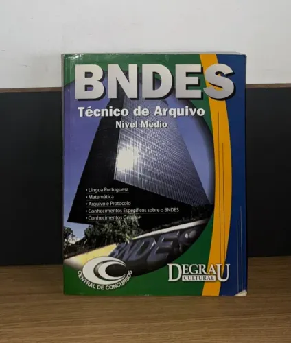 Livro: Bndes Tecnico De Arquivo Nivel Medio