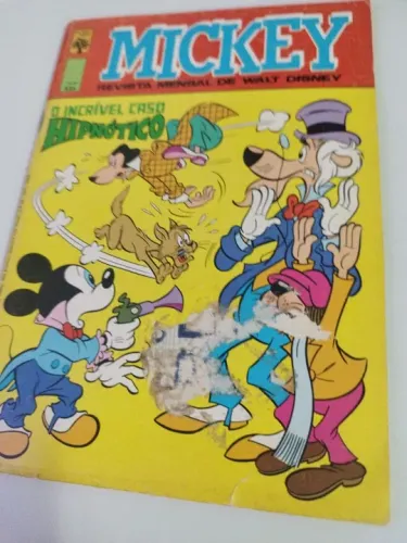 Mickey #335. Editora Abril. Setembro de 1980