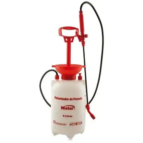 Pulverizador Pressão Manual 5 Litros Mister