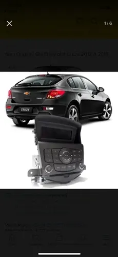 Som Automotivo Cruze Sport6 Original 2013