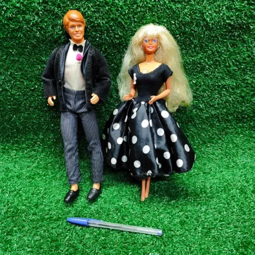 Casal Barbie e Ken da estrela anos 80