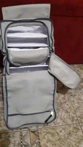 Mochila Grande de viagem com divisórias 