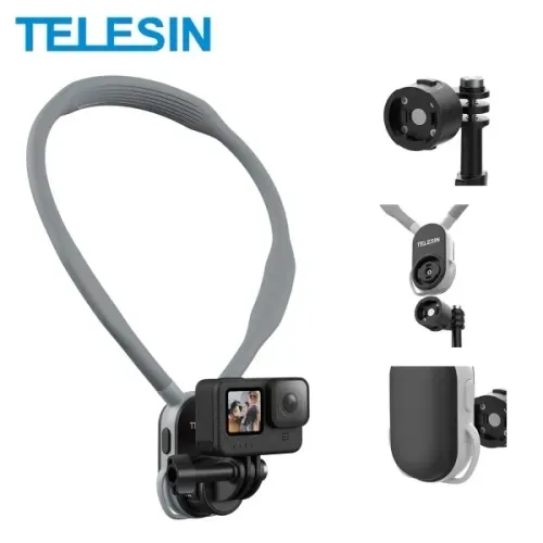 Suporte colar para câmeras de ação Gopro é similares