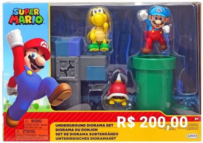 Super Mario- Dioramas do Super Mario Bros