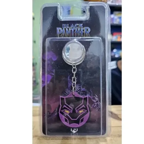Chaveiro Marvel Pantera Negra (Nerd ao Cubo)