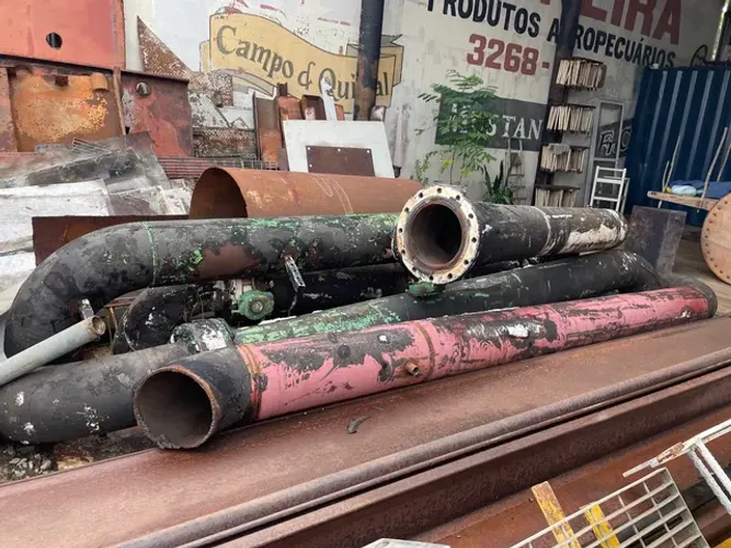 Tubos de ferro diversos por kilo