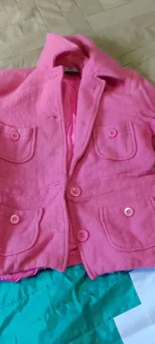 Casaco Rosa moça bonita 