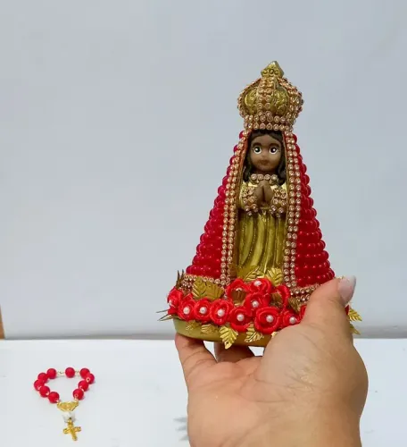Imagem Estilizada- Nossa Senhora Aparecida Baby  - 15 cm