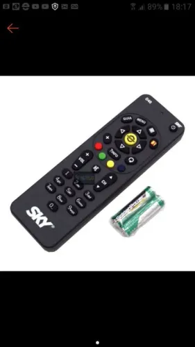 Controle Remoto Sky D40 Original - Novo