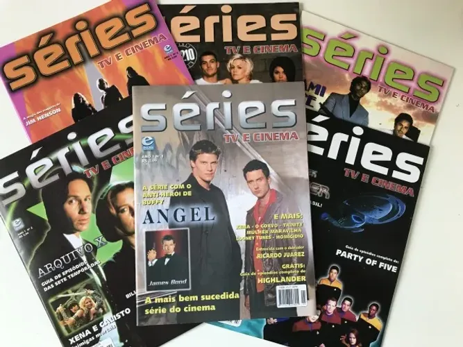 Coleção Séries TV Cinema 1 a 6 Completa - Ed. Escala
