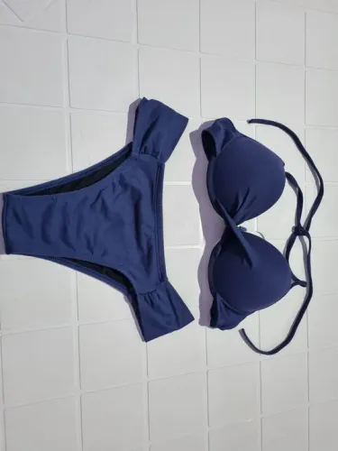 Biquíni Azul Marinho c/ Bojo
