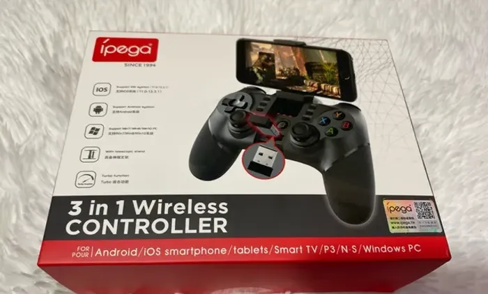 Controle bluetooth ípega 9076 3x1 novo lacrado 