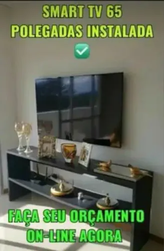 Instalação de suportes de tv 