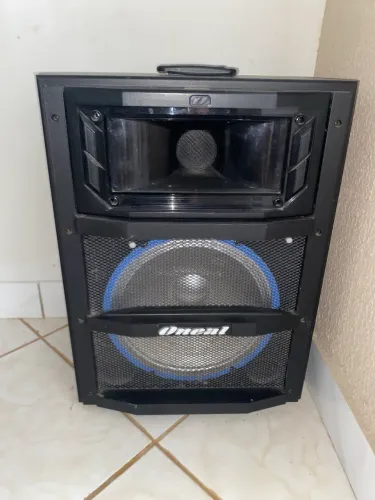 Caixa de Som Oneal Bluetooth Potente - USB / Rádio FM / Entrada P10