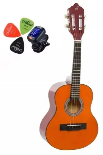 Kit Cavaco Acústico Giannini Cs14 C/Palhetas e Afinador Cor Natural