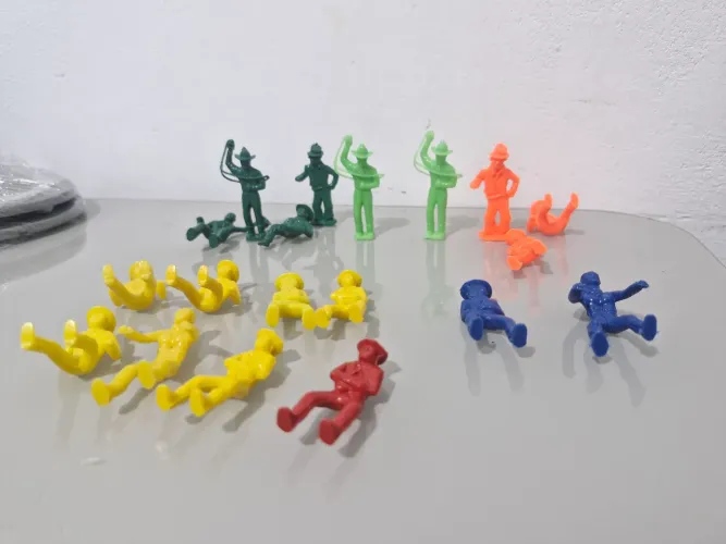 Lote de miniaturas de Cowboys Vintage Western Faroeste