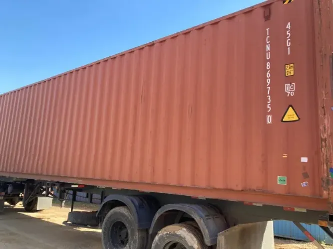 Container Dry 40 pés HC Promoção: R$ 9.900,00 na Black