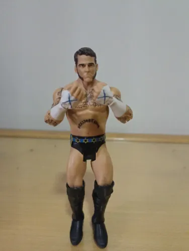 WWE - CM Punk - Action Figure Global Superstars (Mattel) - 2014 
