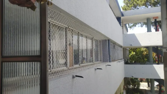 Rede de proteção para janelas