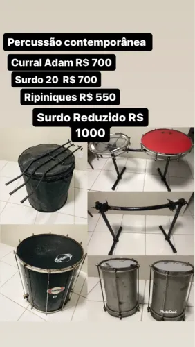 Percussão Contemporânea-aceito cartão