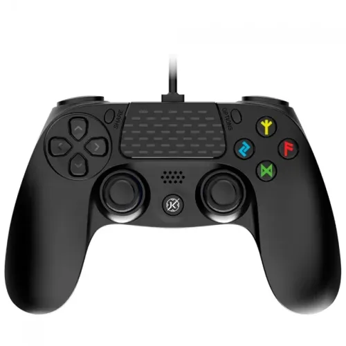 Controle Kalkan Hagel Pro USB para (PS4/PS3/PC) Double Shock, Entrada para Fone - WZetta