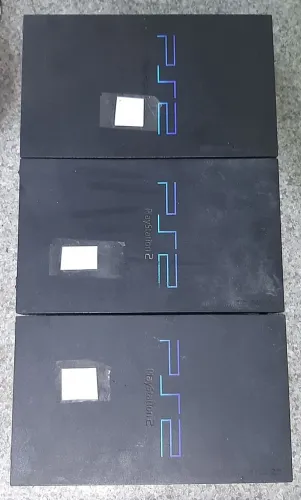 3 PlayStation 2 Fat - no estado, Leia a descrição.