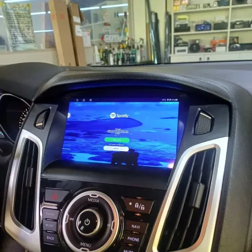 Multimídia Android Tela 9 polegadas ford focus
