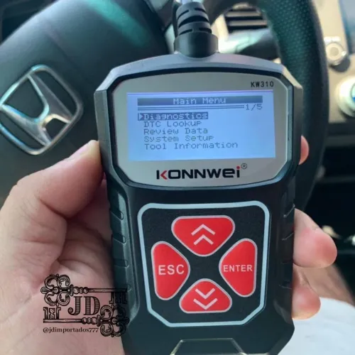 Scanner automotivo para carros OBDII Apaga erros luz injeção eletrônica 