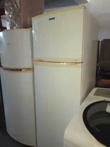 390 litros geladeira Consul usada gelo normal 