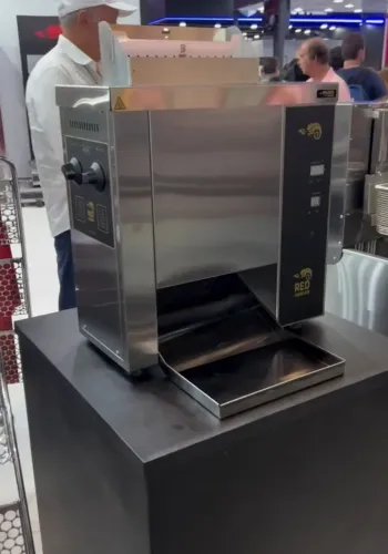 Tostadeira Toaster Pão Hambúrguer RED NOVO