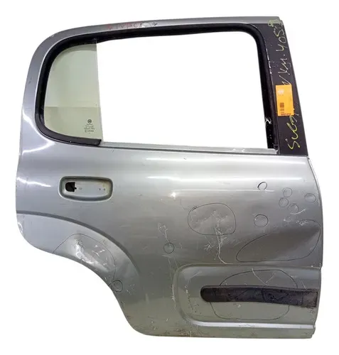 Porta Traseira Direita Uno 2011/2021 S/furo Moldur C/detalhe Traseira Direita