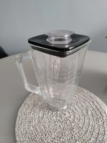 Jarra vidro liquidificador Oster com tampa hermética