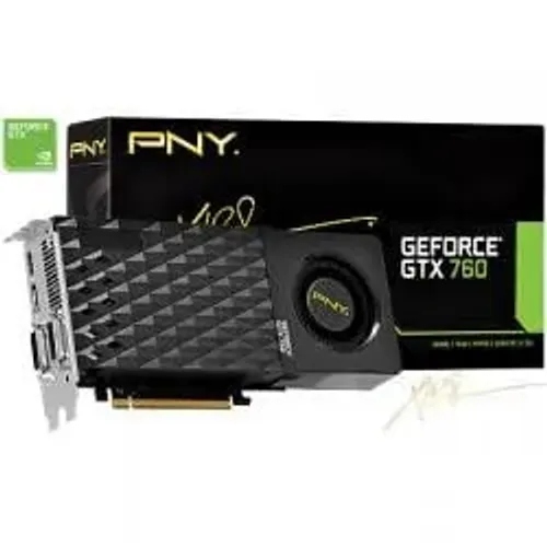 Placa de Vídeo GeForce GTX760 2GB GDDR5 256Bits VCGGTX7602XPB-PORT - PNY