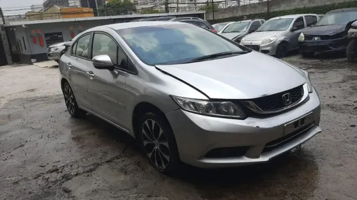 Civic 2015 2.0 Airbag Parachoque Lanterna Farol Porta Cambio Motor Retrovisor Sucata