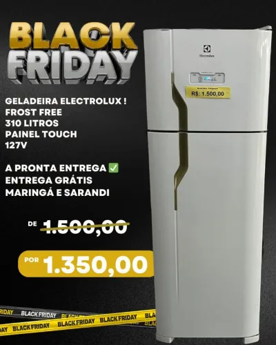 Estoque 01/12 - SOLICITE FOTOS ATUALIZADAS !!! geladeira com garantia 